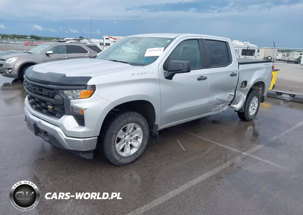 2022 Chevrolet Silverado 1500 4Wd Short Bed Wt VIN:3GCPDAEKXNG564597 - 2