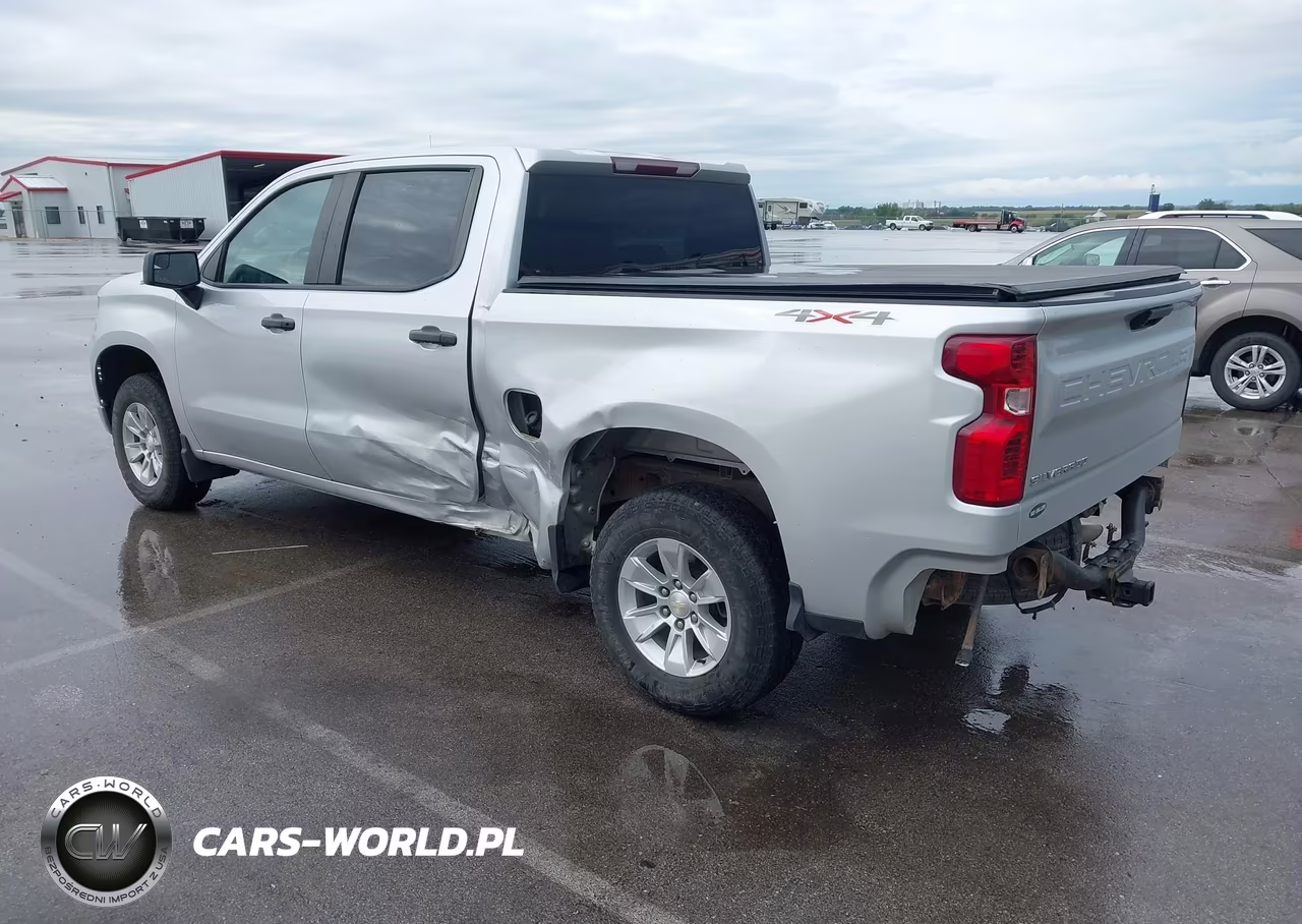 2022 Chevrolet Silverado 1500 4Wd Short Bed Wt VIN:3GCPDAEKXNG564597 - 3