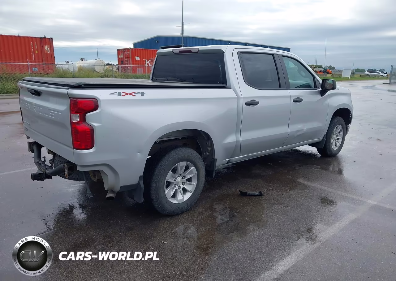 2022 Chevrolet Silverado 1500 4Wd Short Bed Wt VIN:3GCPDAEKXNG564597 - 4