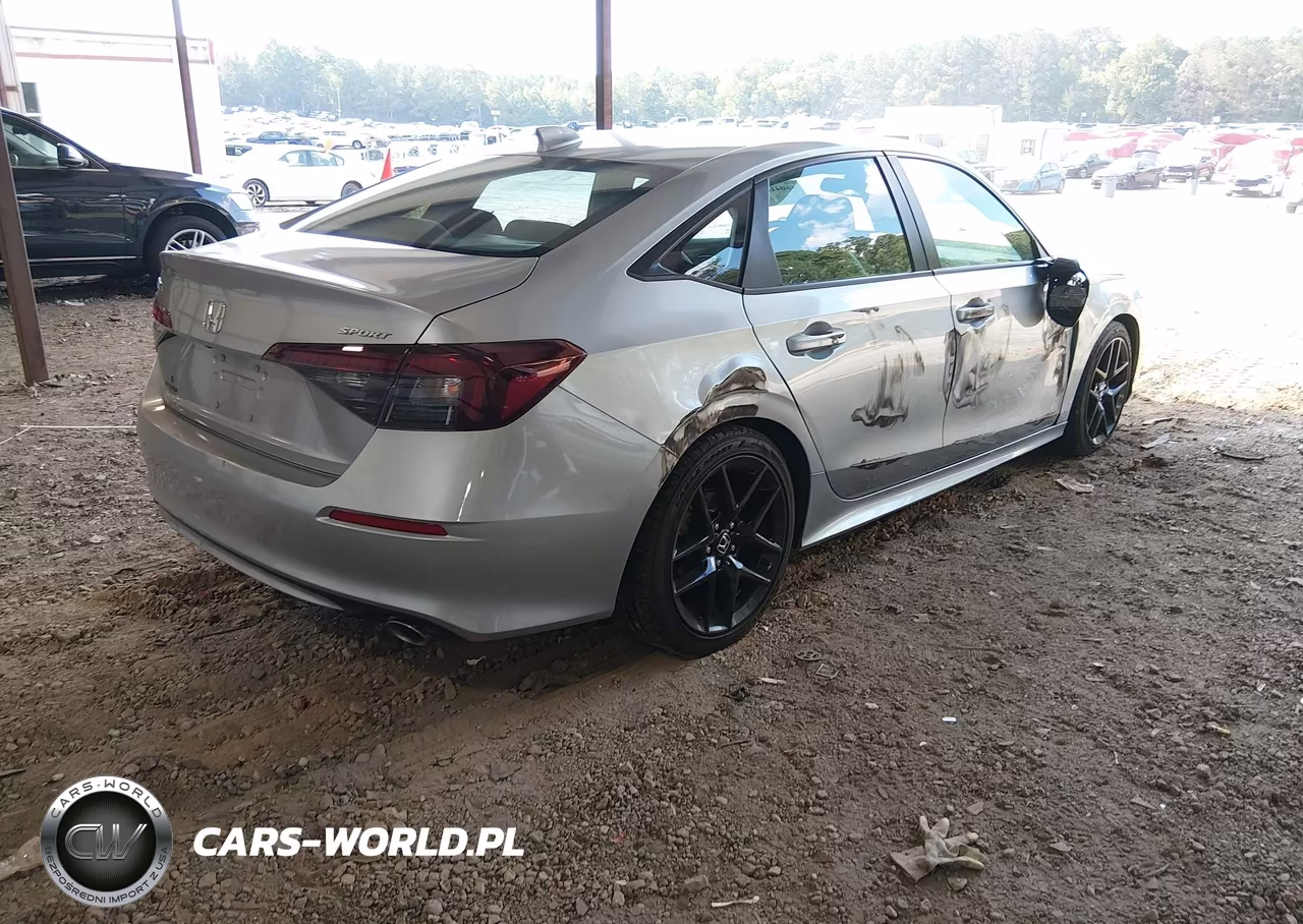 2025 Honda Civic Sport VIN:2HGFE2F59SH555393 - 4