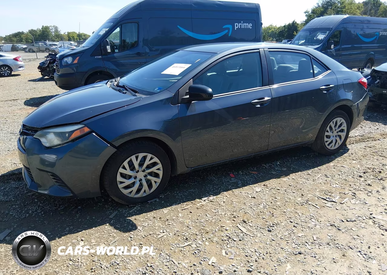 2016 Toyota Corolla Le VIN:2T1BURHE7GC705783 - 2