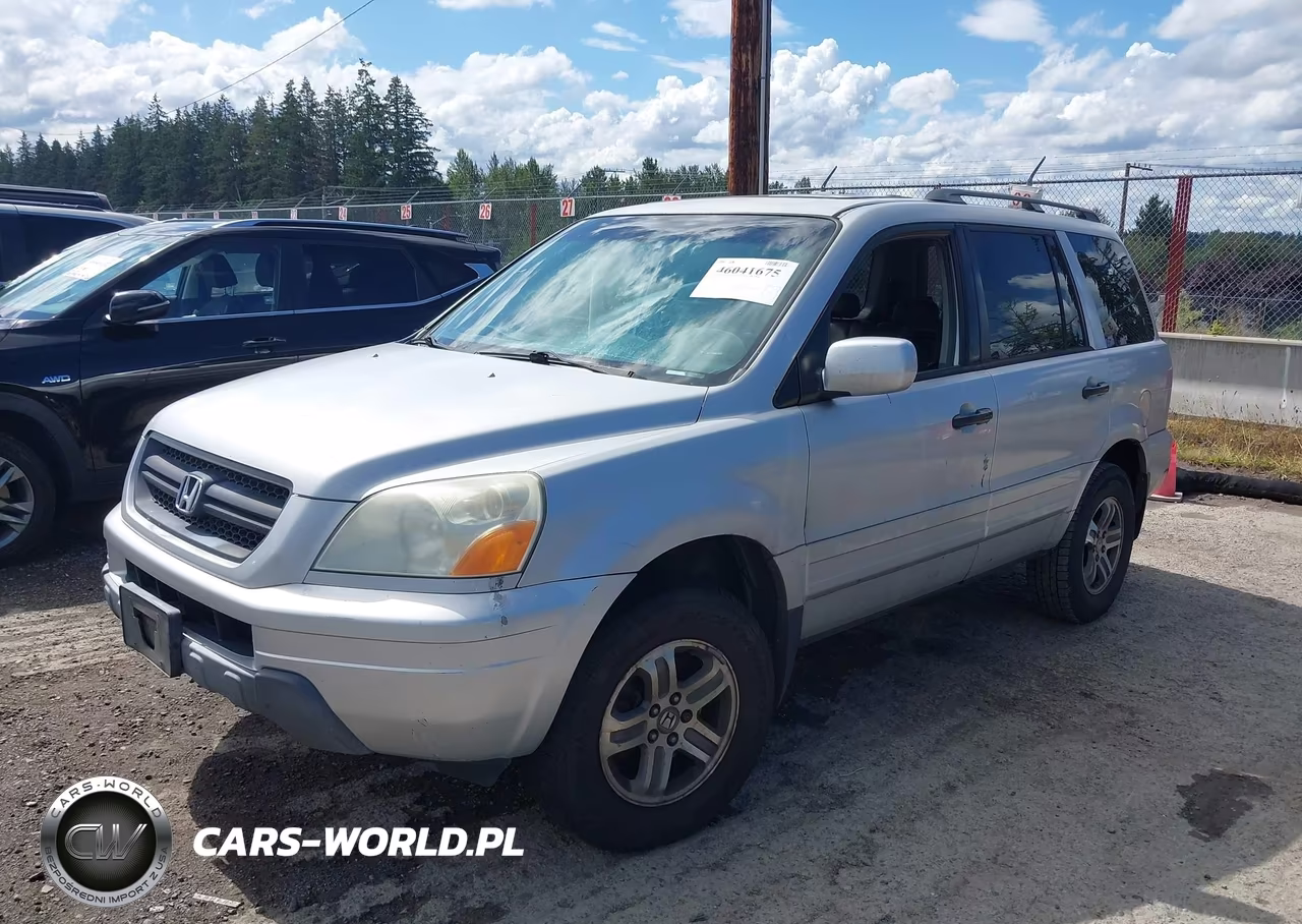 2004 Honda Pilot Ex-L VIN:2HKYF18624H539101 - 2