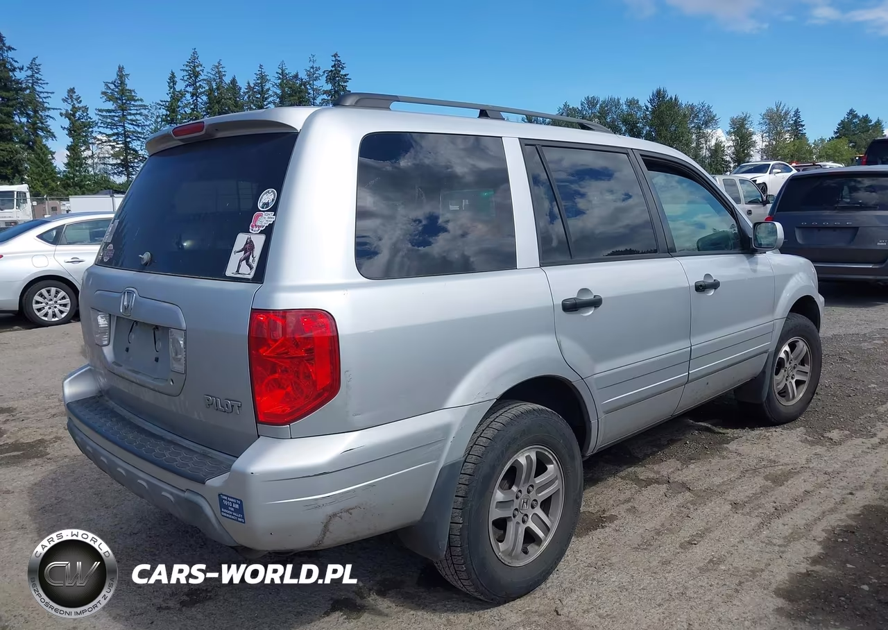 2004 Honda Pilot Ex-L VIN:2HKYF18624H539101 - 4