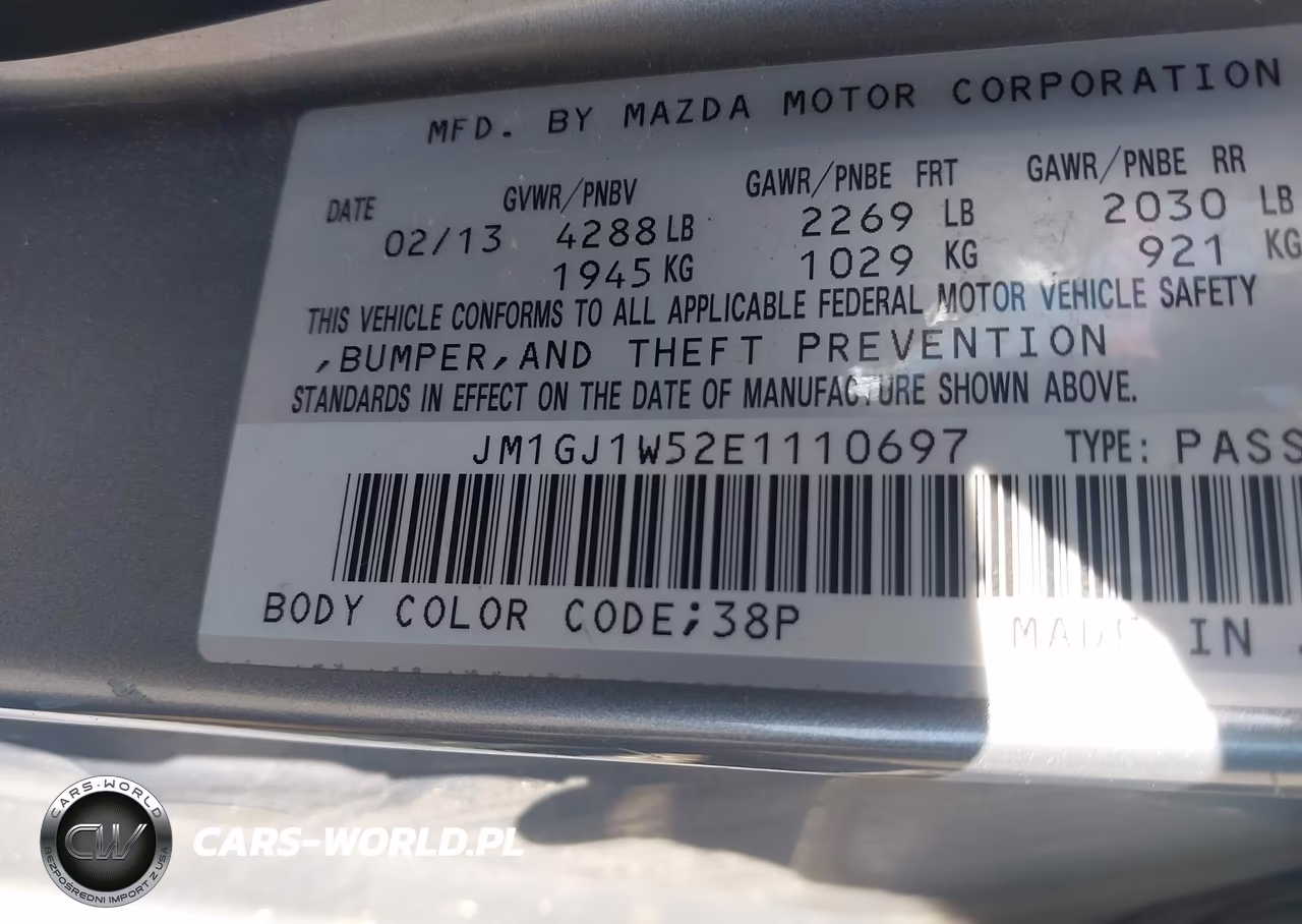 2014 Mazda Mazda6 I Grand Touring VIN:JM1GJ1W52E1110697 - 9