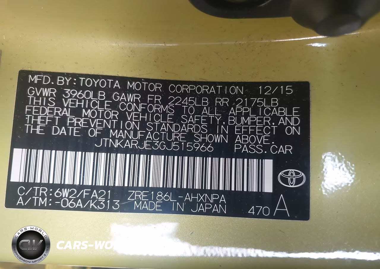 2016 Scion Im VIN:JTNKARJE3GJ515966 - 9