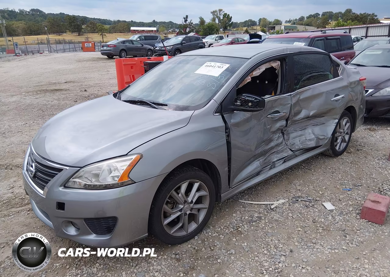 2013 Nissan Sentra Sr VIN:3N1AB7AP3DL758185 - 2