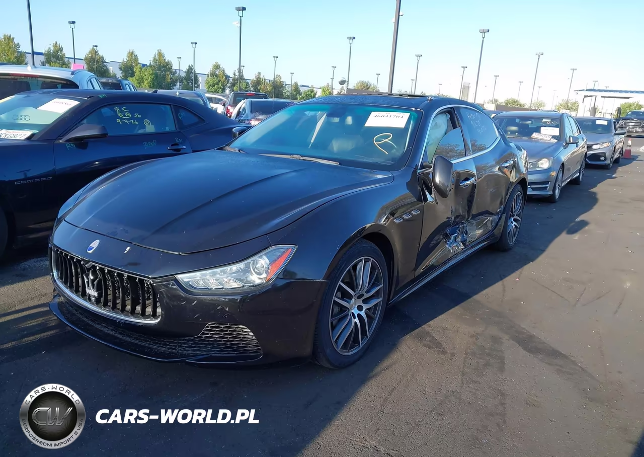 2016 Maserati Ghibli VIN:ZAM57XSA6G1177765 - 2