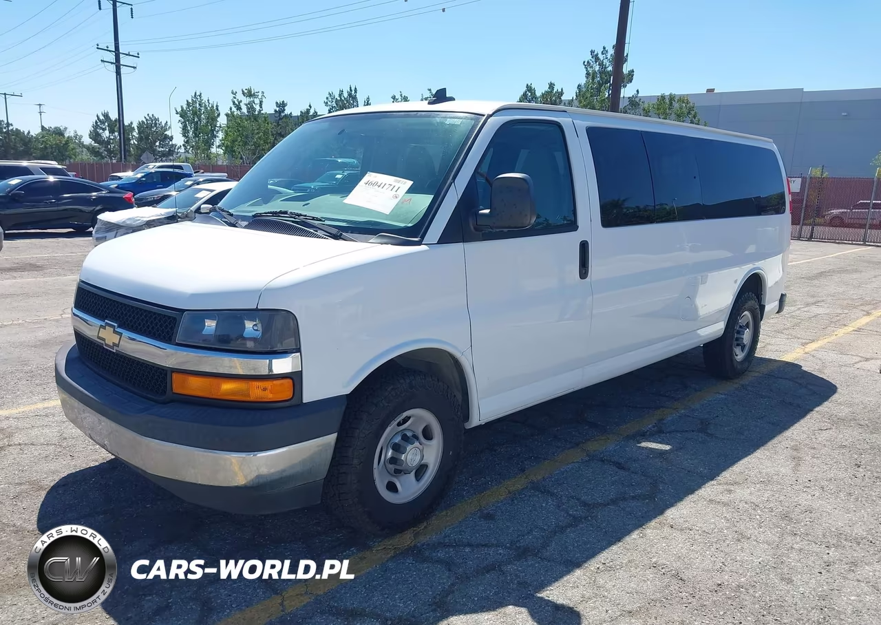 2017 Chevrolet Express 3500 Lt VIN:1GAZGPFF5H1272792 - 2