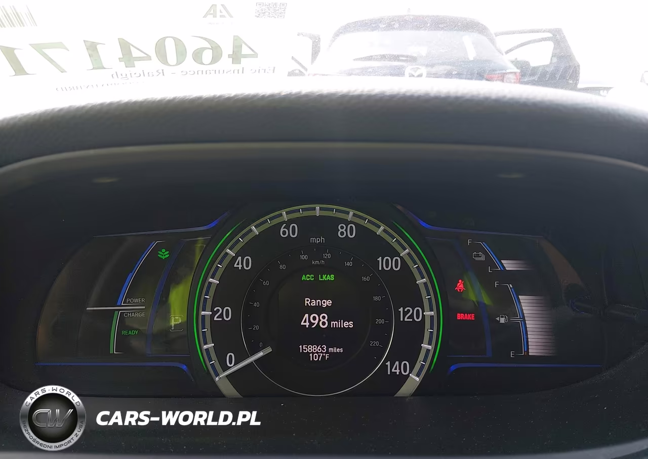 2017 Honda Accord Hybrid Ex-L VIN:JHMCR6F51HC027323 - 7