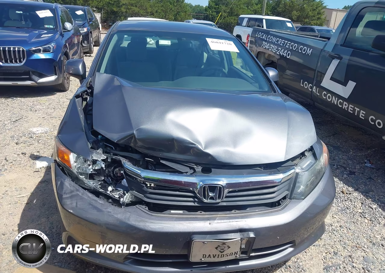 2012 Honda Civic Lx VIN:19XFB2F59CE099707 - 12