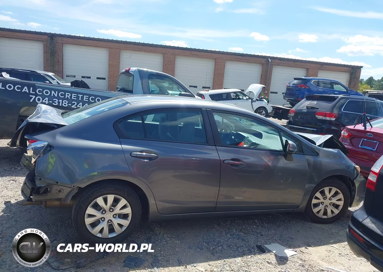 2012 Honda Civic Lx VIN:19XFB2F59CE099707 - 13