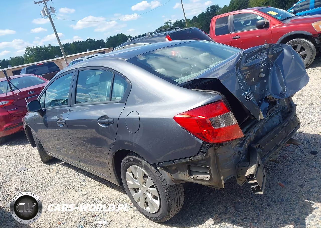 2012 Honda Civic Lx VIN:19XFB2F59CE099707 - 14