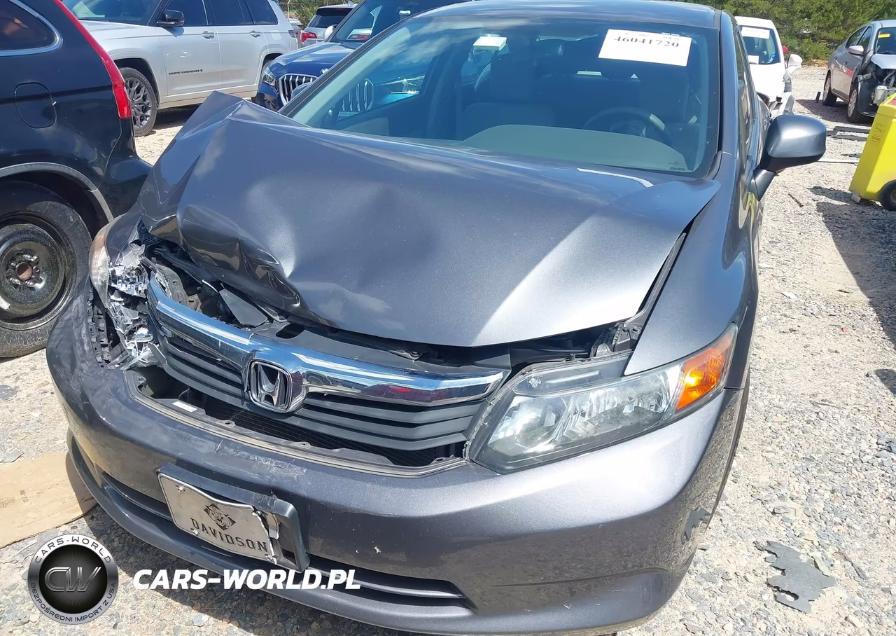 2012 Honda Civic Lx VIN:19XFB2F59CE099707 - 6