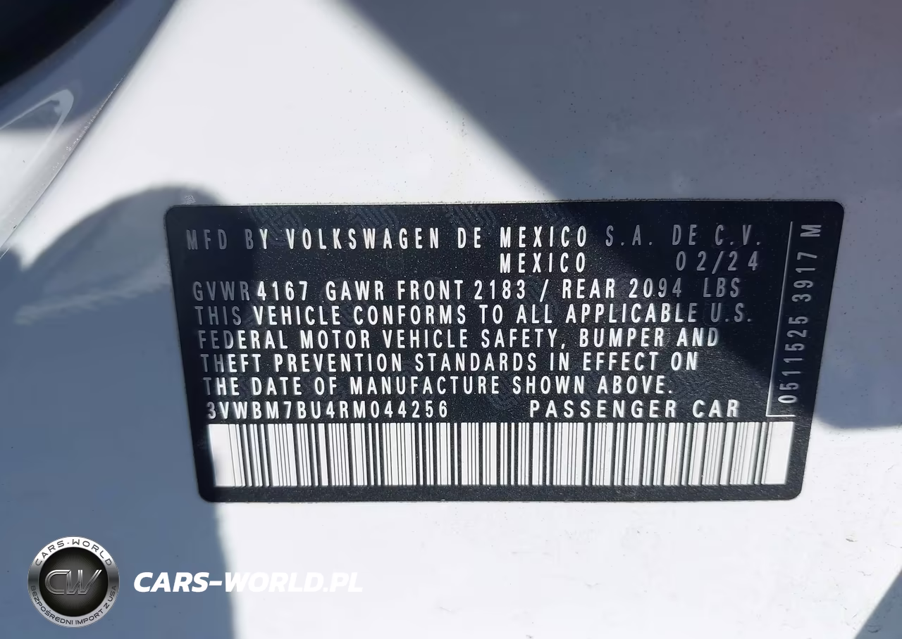 2024 Volkswagen Jetta 1.5T Sport VIN:3VWBM7BU4RM044256 - 9