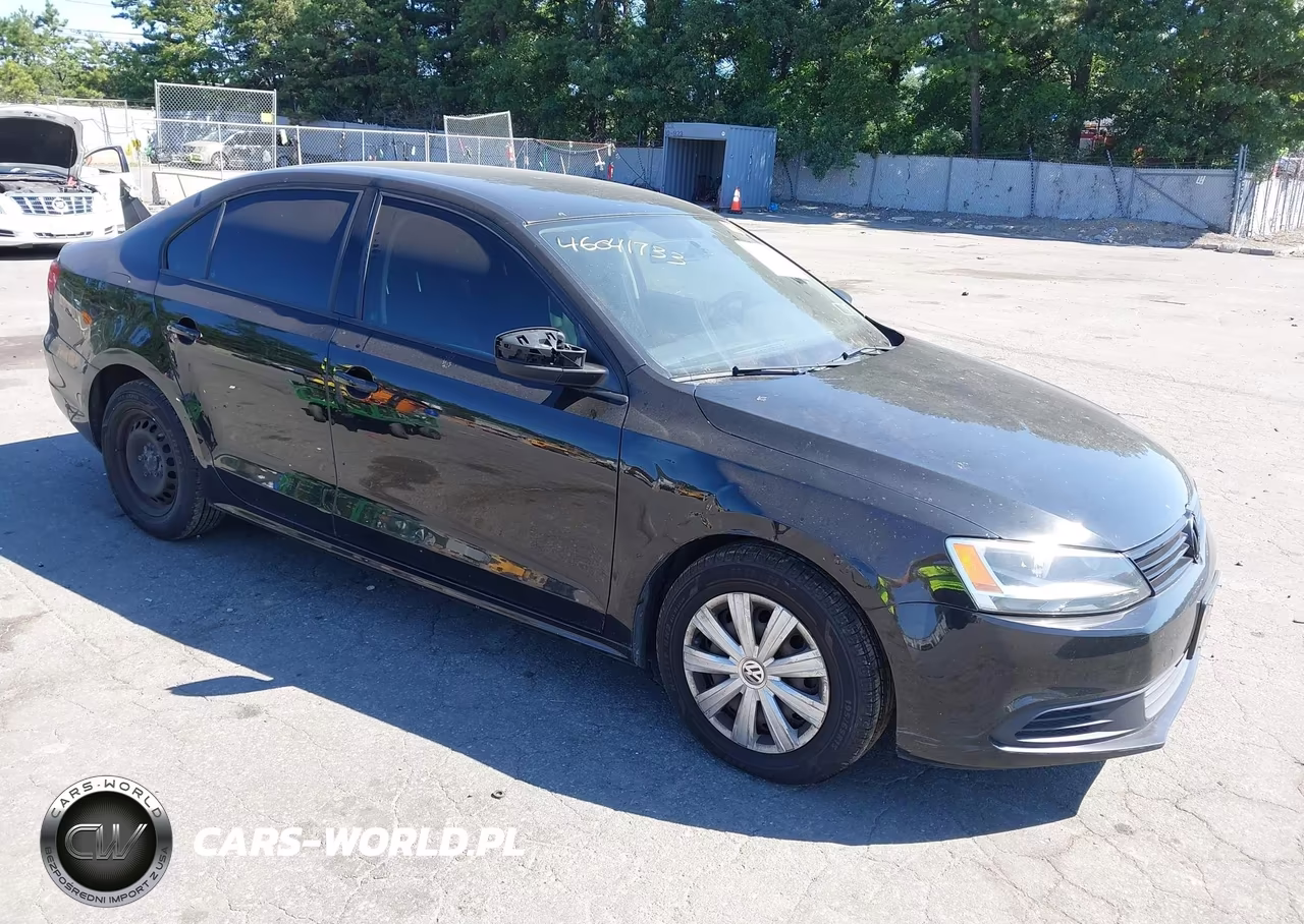 2013 Volkswagen Jetta 2.0L S VIN:3VW2K7AJ8DM232400 - 1