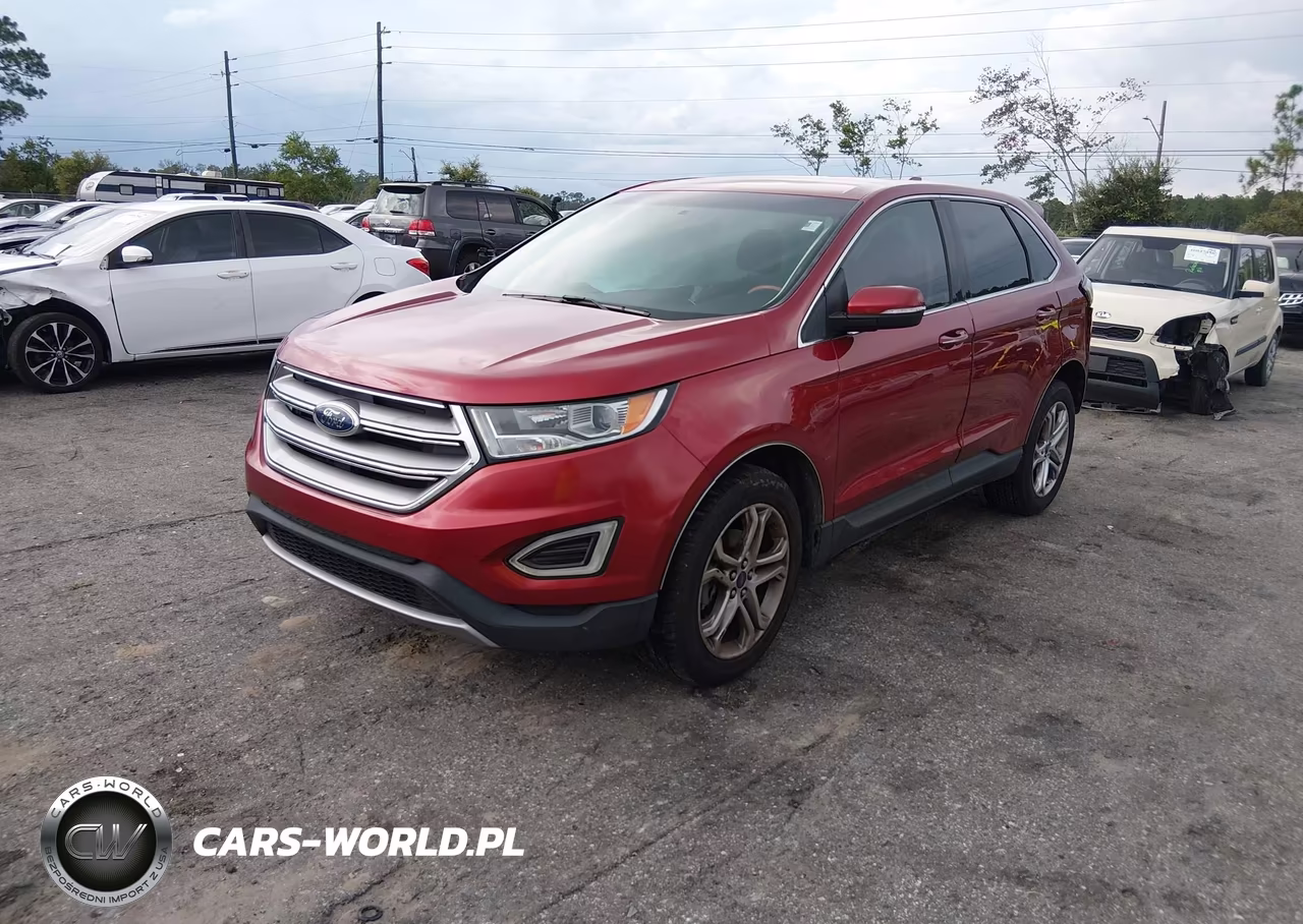 2017 Ford Edge Titanium VIN:2FMPK3K94HBB59941 - 2