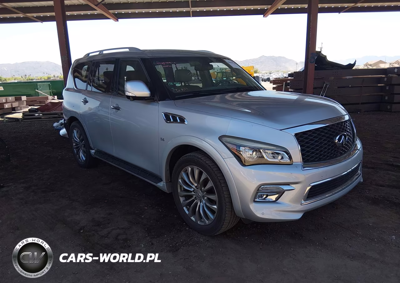 2017 Infiniti Qx80 VIN:JN8AZ2NE2H9151556 - 1