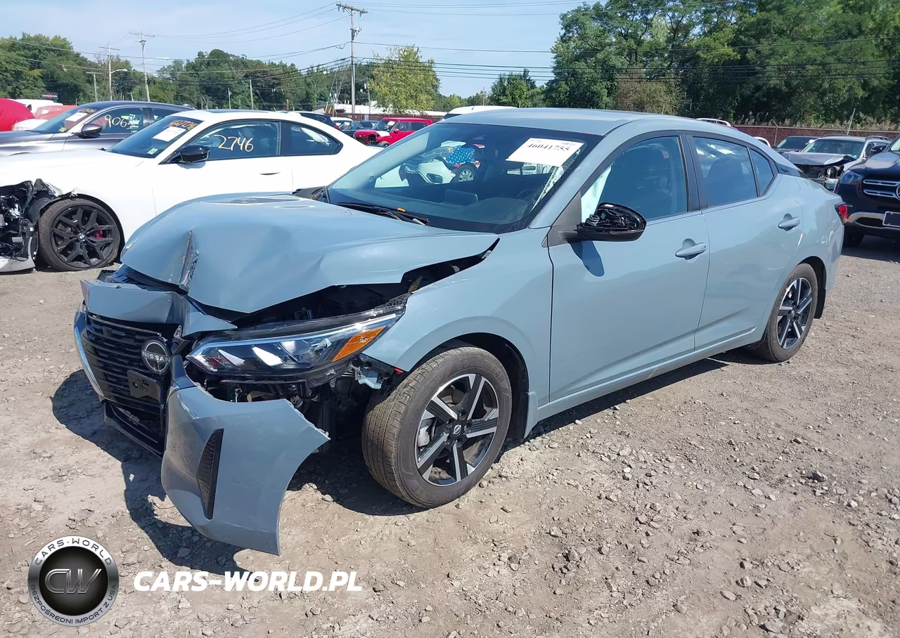 2024 Nissan Sentra Sv Xtronic Cvt VIN:3N1AB8CV9RY321366 - 2
