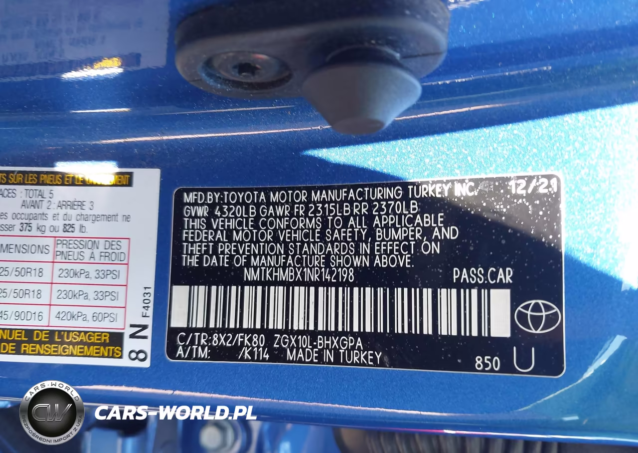2022 Toyota C-Hr Xle VIN:NMTKHMBX1NR142198 - 9