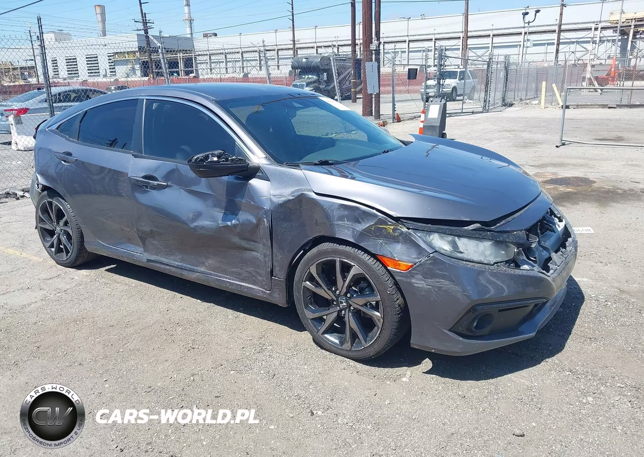 2021 Honda Civic Sport VIN:2HGFC2F82MH521041 - 1