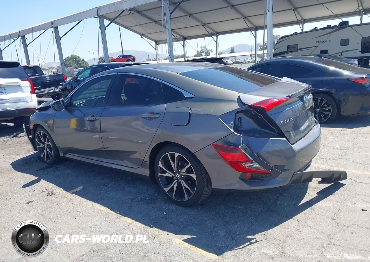 2021 Honda Civic Sport VIN:2HGFC2F82MH521041 - 3