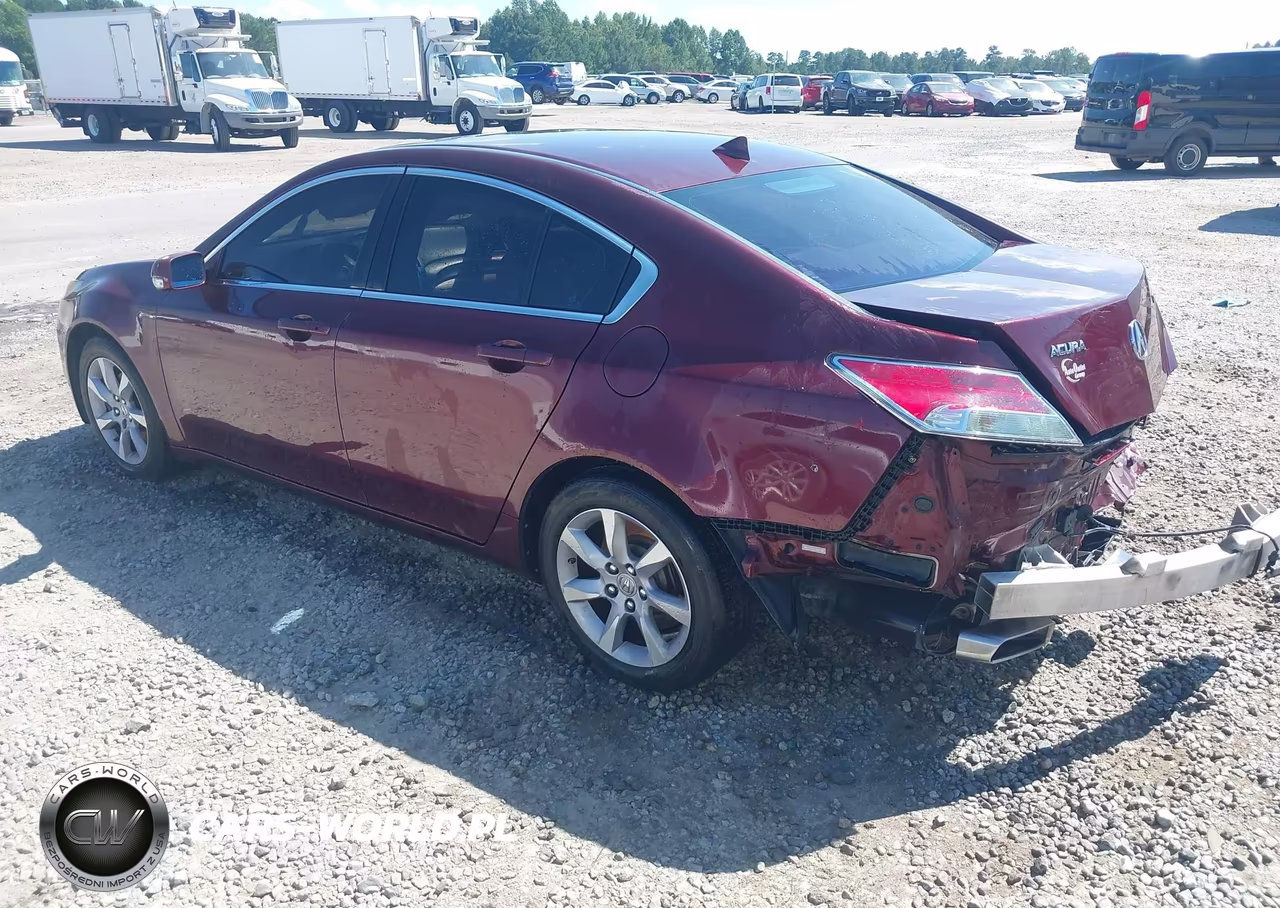 2012 Acura Tl 3.5 VIN:19UUA8F28CA016257 - 3