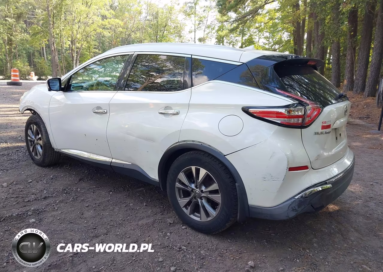 2016 Nissan Murano Sl VIN:5N1AZ2MH4GN126182 - 3