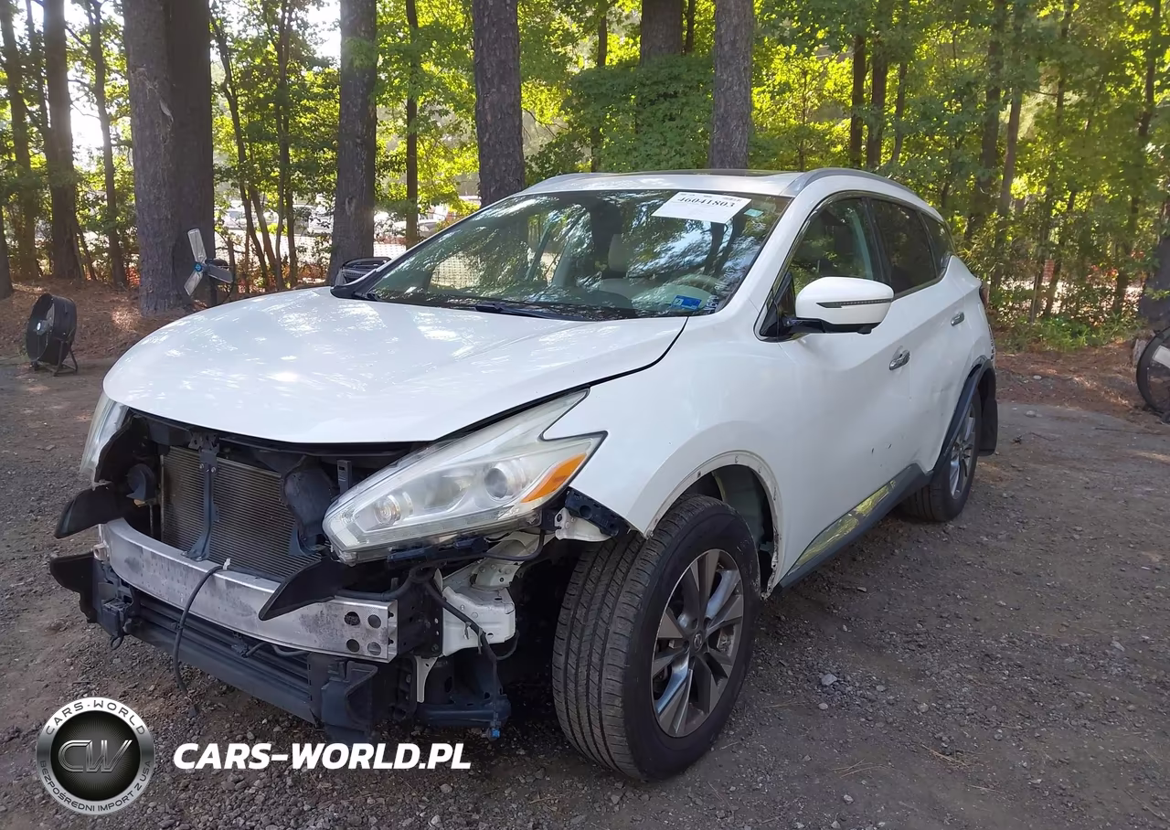 2016 Nissan Murano Sl VIN:5N1AZ2MH4GN126182 - 6