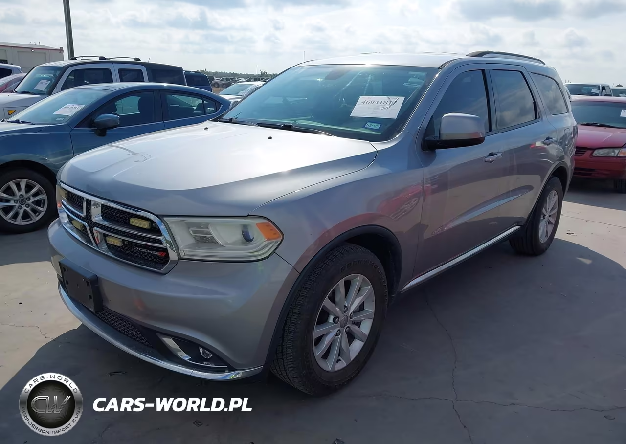 2015 Dodge Durango Sxt VIN:1C4RDHAG8FC842484 - 2