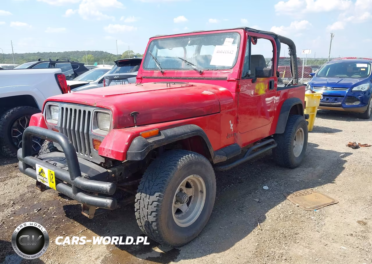 1992 Jeep Wrangler - Yj VIN:2J4FY29S3NJ536210 - 2