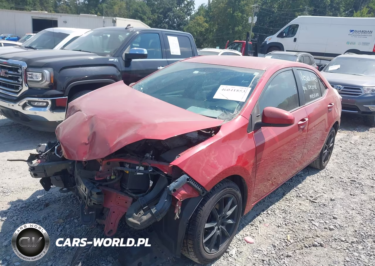2016 Toyota Corolla Le VIN:2T1BURHE4GC653593 - 2