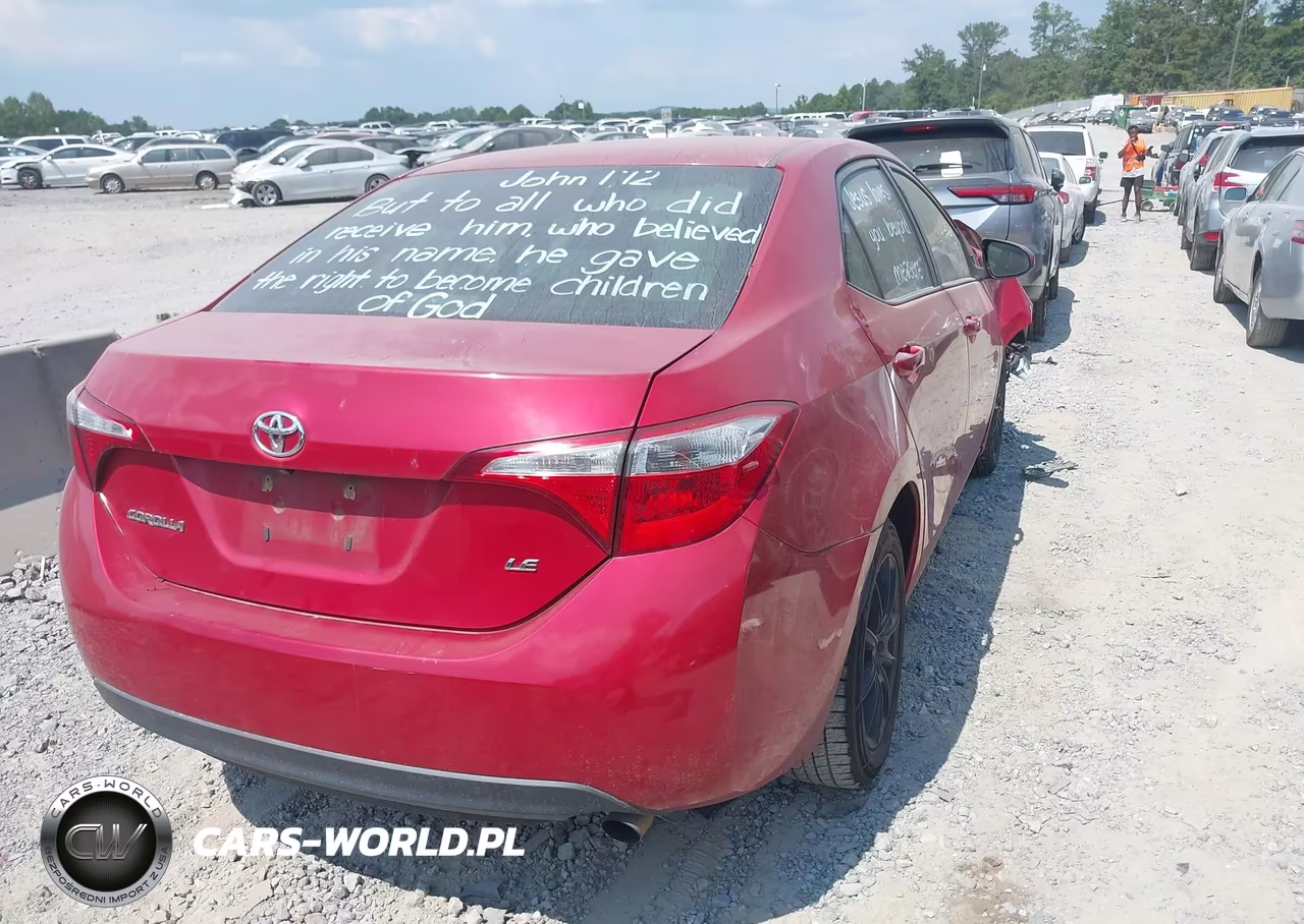 2016 Toyota Corolla Le VIN:2T1BURHE4GC653593 - 4