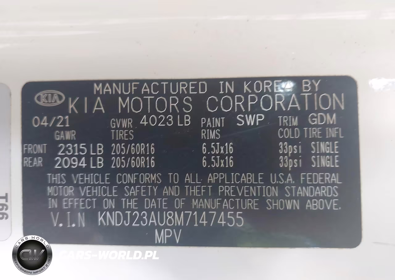 2021 Kia Soul Lx VIN:KNDJ23AU8M7147455 - 9