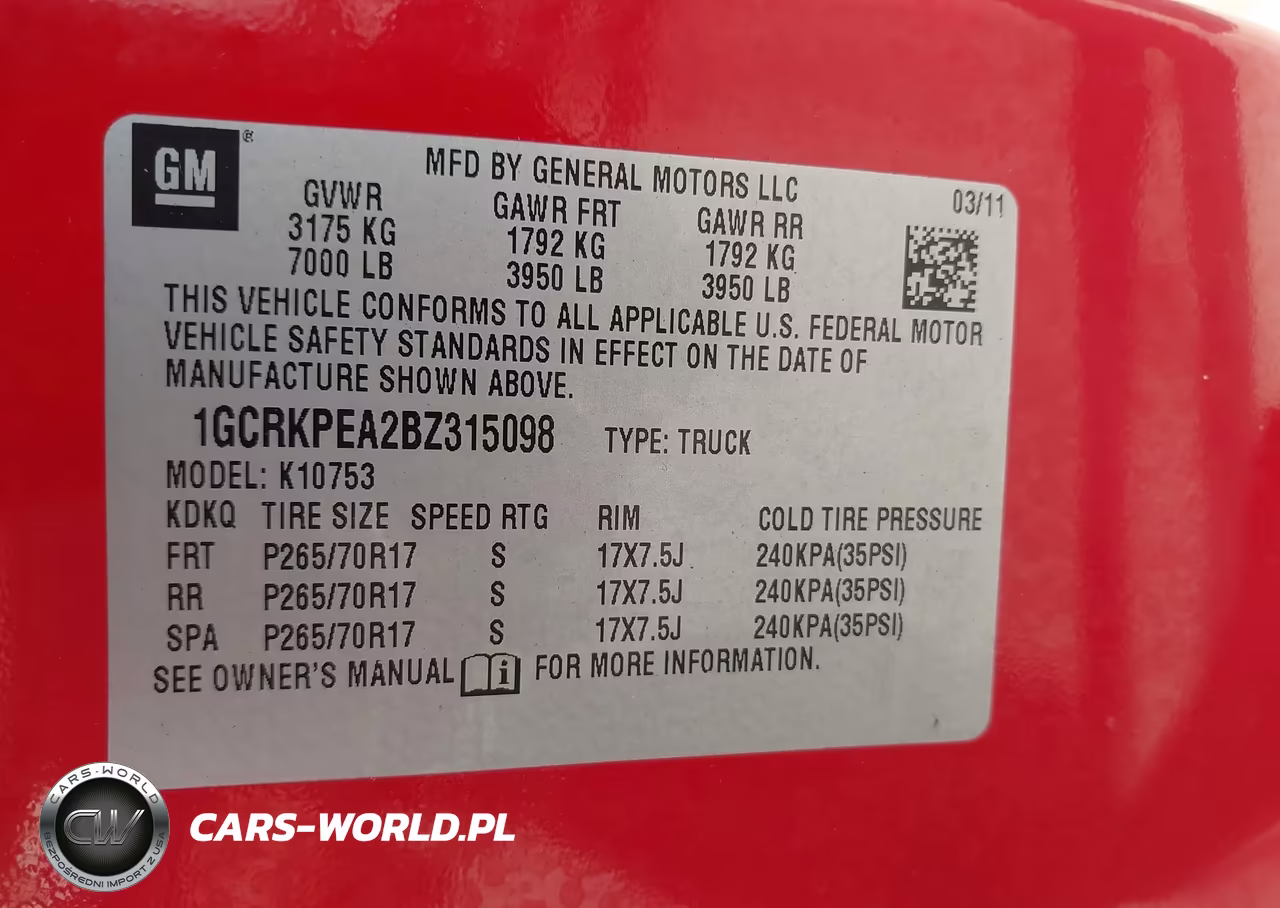 2011 Chevrolet Silverado 1500 Work Truck VIN:1GCRKPEA2BZ315098 - 7