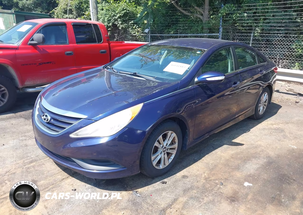 2014 Hyundai Sonata Gls VIN:5NPEB4AC0EH887867 - 2