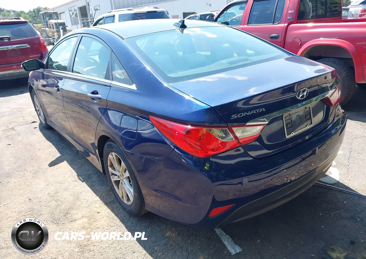 2014 Hyundai Sonata Gls VIN:5NPEB4AC0EH887867 - 3
