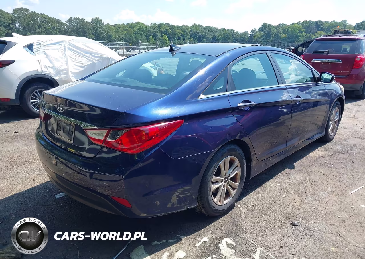 2014 Hyundai Sonata Gls VIN:5NPEB4AC0EH887867 - 4