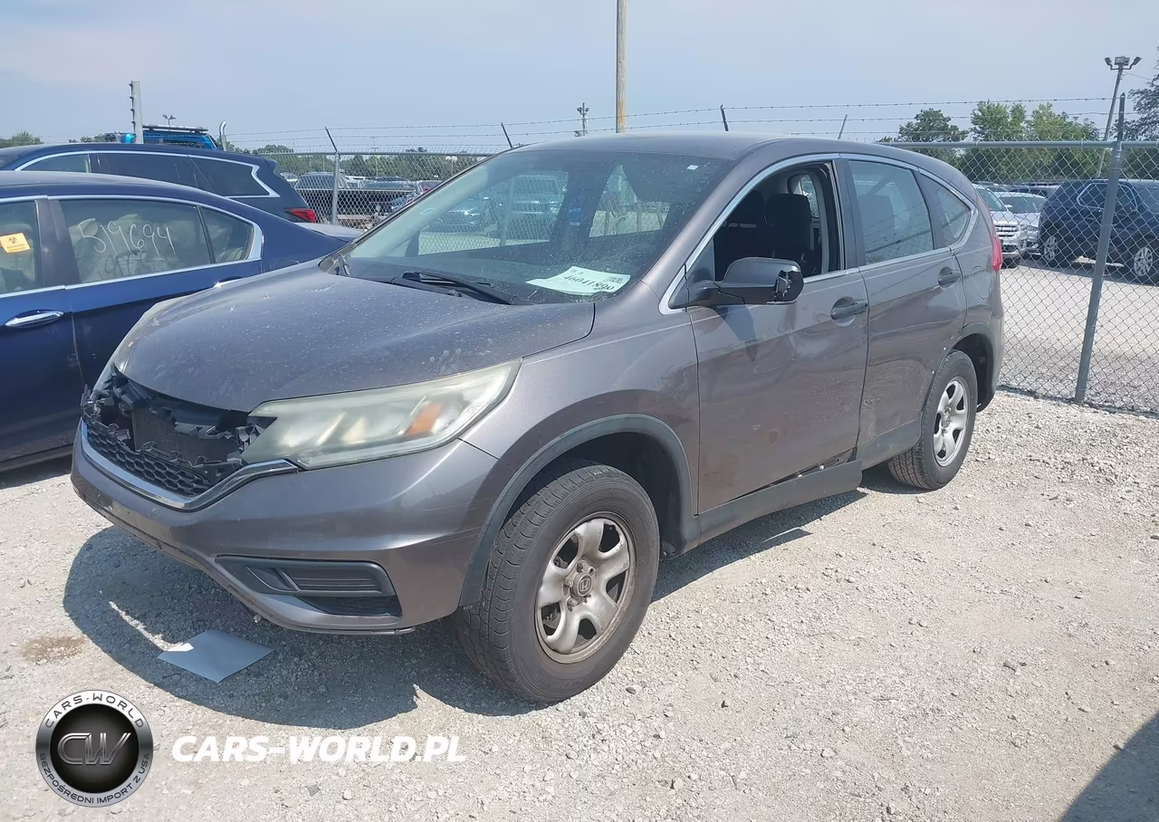 2015 Honda Cr-V Lx VIN:5J6RM4H38FL052902 - 2