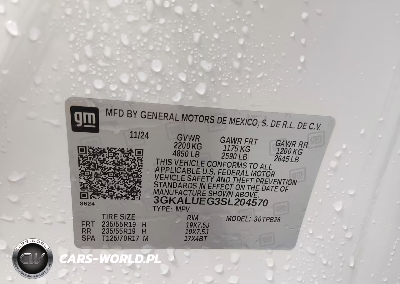 2025 GMC Terrain Awd Elevation VIN:3GKALUEG3SL204570 - 9