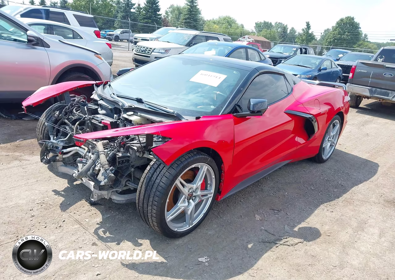 2021 Chevrolet Corvette Stingray 3Lt VIN:1G1YC3D40M5108340 - 2