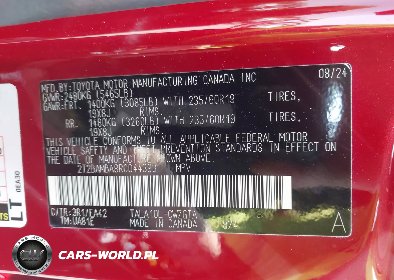 2024 Lexus Rx 350 Premium VIN:2T2BAMBA8RC044393 - 9