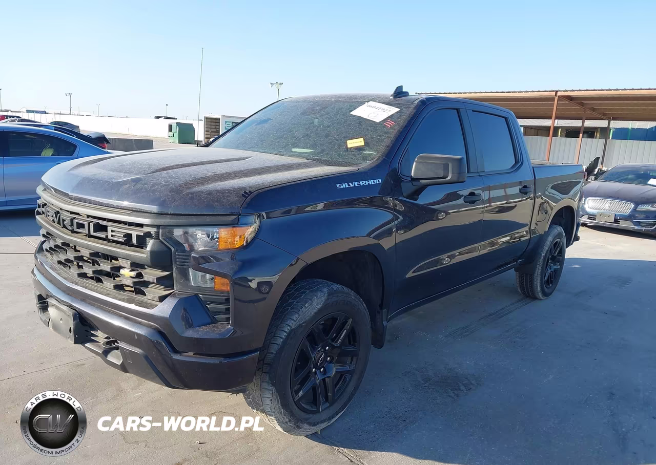 2023 Chevrolet Silverado 1500 2Wd Short Bed Custom VIN:3GCPABEK9PG258895 - 2
