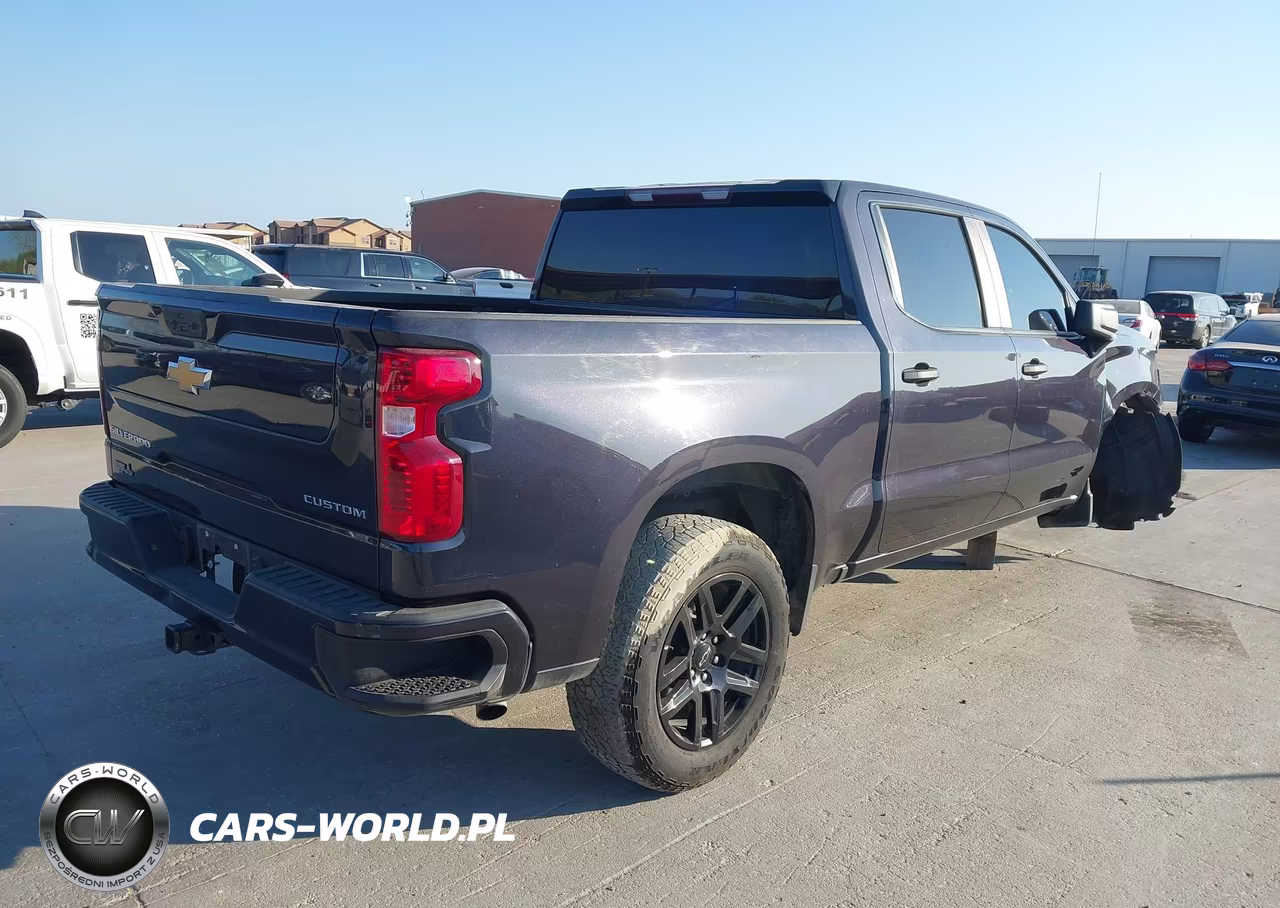 2023 Chevrolet Silverado 1500 2Wd Short Bed Custom VIN:3GCPABEK9PG258895 - 4