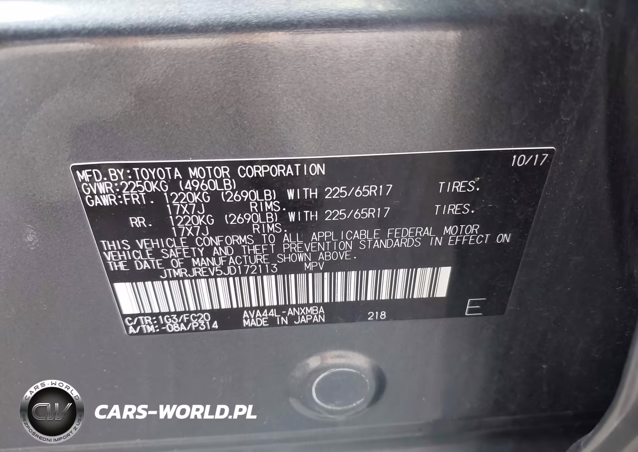2018 Toyota Rav4 Hybrid Le VIN:JTMRJREV5JD172113 - 9
