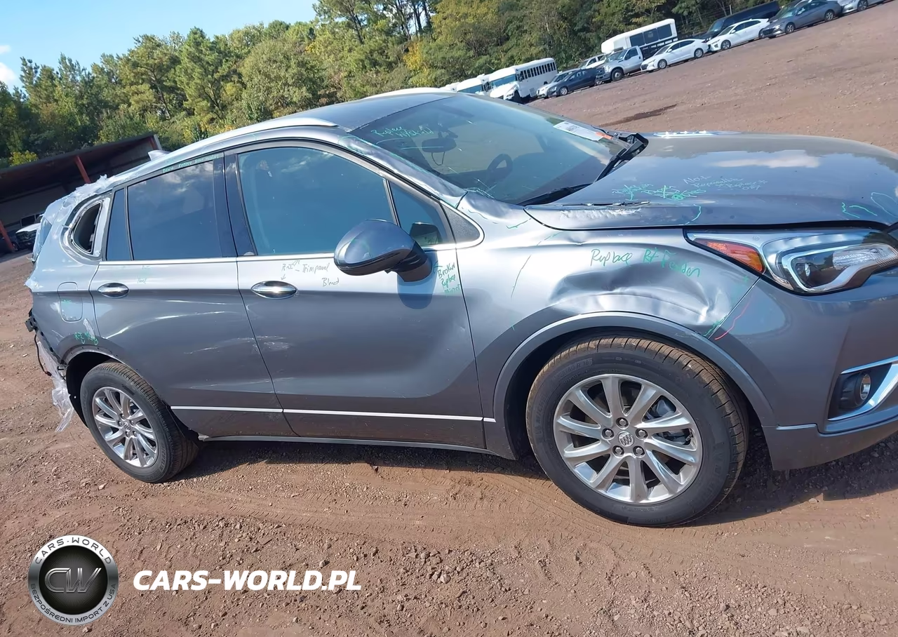 2019 Buick Envision Fwd Essence VIN:LRBFXCSA6KD107173 - 13