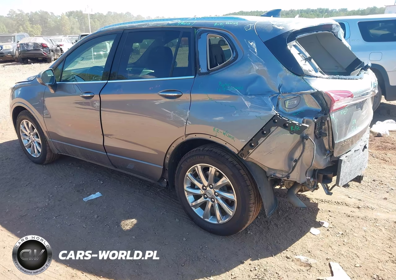 2019 Buick Envision Fwd Essence VIN:LRBFXCSA6KD107173 - 3