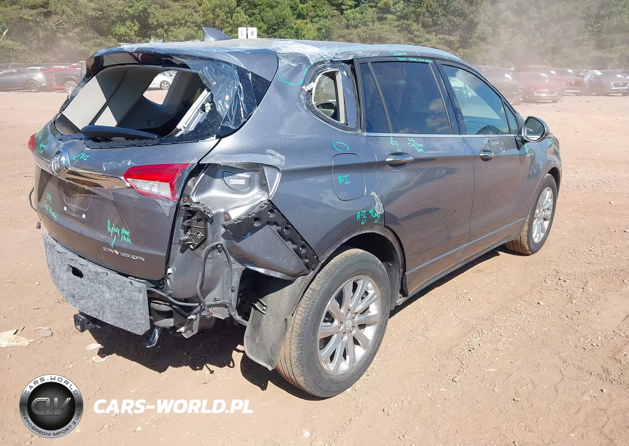 2019 Buick Envision Fwd Essence VIN:LRBFXCSA6KD107173 - 4