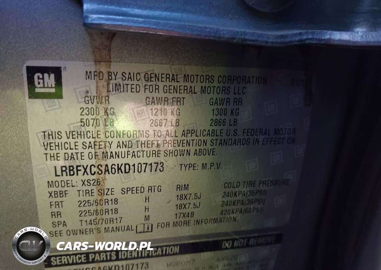 2019 Buick Envision Fwd Essence VIN:LRBFXCSA6KD107173 - 9