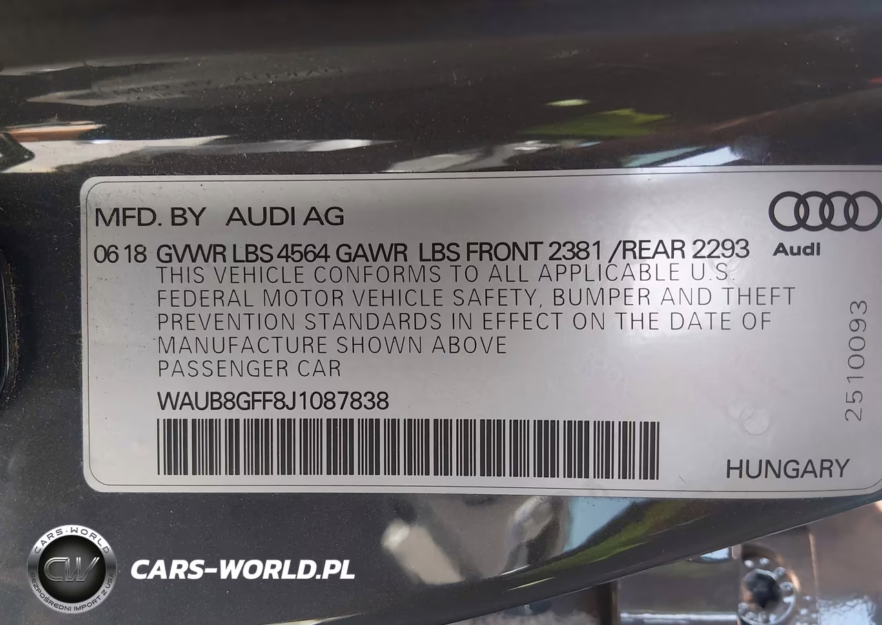 2018 Audi A3 2.0T Premium-2.0T Tech Premium VIN:WAUB8GFF8J1087838 - 9