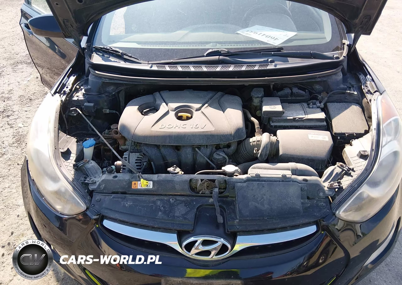 2013 Hyundai Elantra Gls VIN:KMHDH4AE6DU598813 - 10